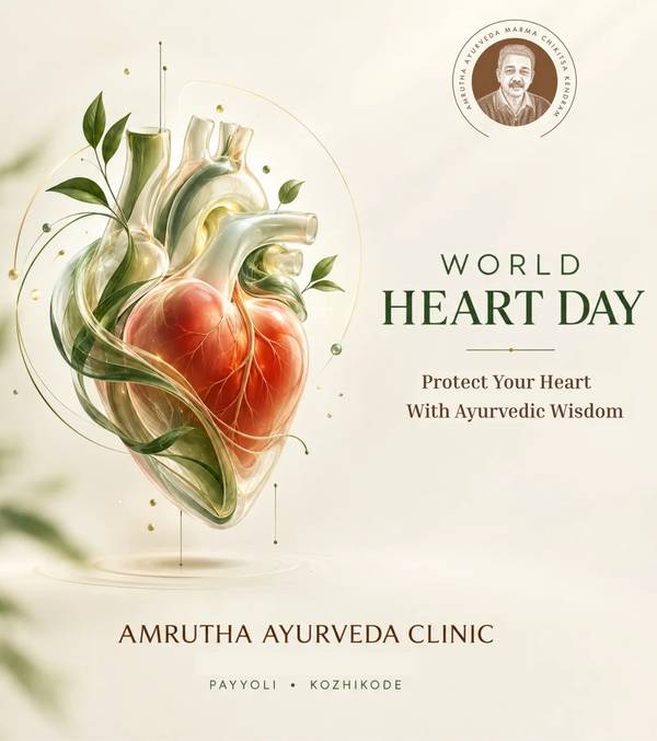 World Heart Day, for Amrutha Ayurveda Clinic